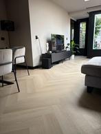 PVC vloer visgraat vloer inclusief pvc vloer leggen, Ophalen, PVC Vloer Visgraat Vloer, 75 m² of meer, Beige