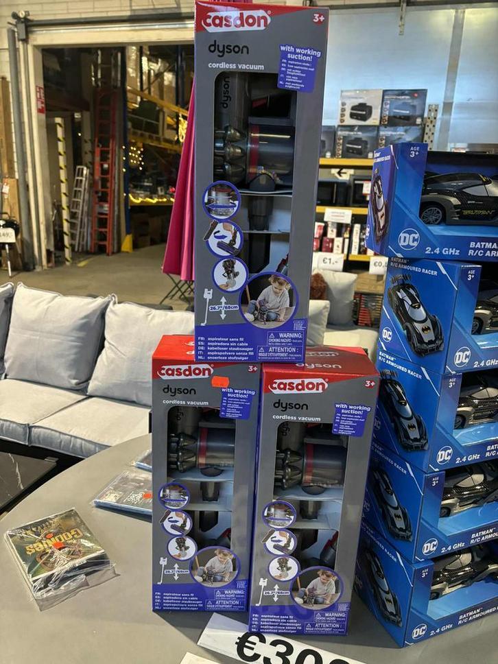 Casdon Dyson – Snoerloze Speelgoedstofzuiger, Verzamelen, Speelgoed, Nieuw, Verzenden