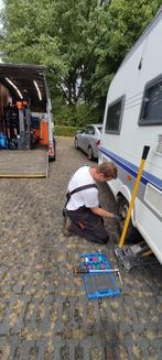 Aanhanger en caravanbanden montage op locatie, Mobiele service