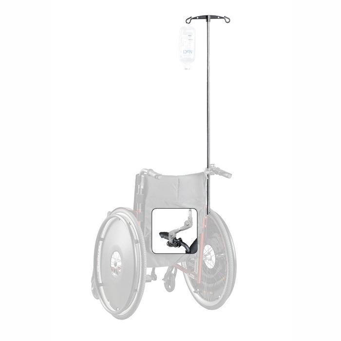 Infuusdrager infuushouder voor rolstoel of rollator, Diversen, Verpleegmiddelen, Ophalen of Verzenden