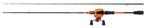 Mitchell Colors MX Baitcaster Combo Orange 1.98m (10-40g), Verzenden, Nieuw