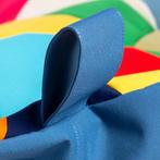 Zitzak buiten - KEIKO - waterdicht - 100x80x85 cm - blauw, Huis en Inrichting, Zitzakken, Ophalen of Verzenden, Nieuw