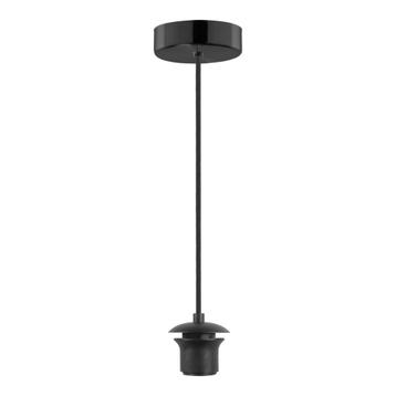Plafondniere - hanglamp pendel E27 armatuur - Zwart beschikbaar voor biedingen