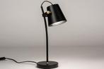 Rietveld Tafellampen - Zwart - Metaal, Huis en Inrichting, Lampen | Tafellampen, Verzenden, Nieuw