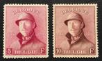 België 1919/1919 - Albert I Helm - De 2 hoogste waarden met