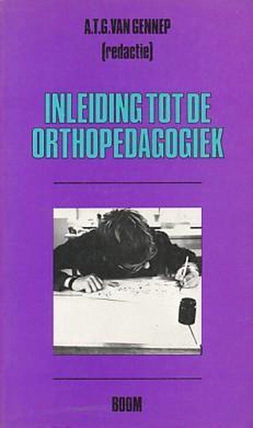 Inleiding tot de orthopedagogiek 9789060098783 A. Van Gennep, Boeken, Studieboeken en Cursussen, Gelezen, Verzenden