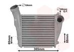 INTERCOOLER VOOR PORSCHE CAYENNE 2002-2010 95511063900, Auto-onderdelen, Ophalen of Verzenden, Nieuw