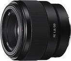 Sony FE 50 mm F1.8 (geschikt voor Sony E-mount) zwart, Verzenden, Zo goed als nieuw, Standaardlens