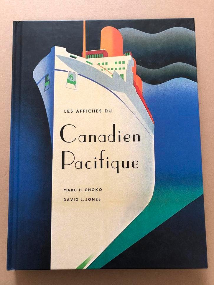 Canadien Pacifique - Affichekunst Boten en Treinen - FRANS, Verzamelen, Posters, Zo goed als nieuw, Reclame, Ophalen of Verzenden