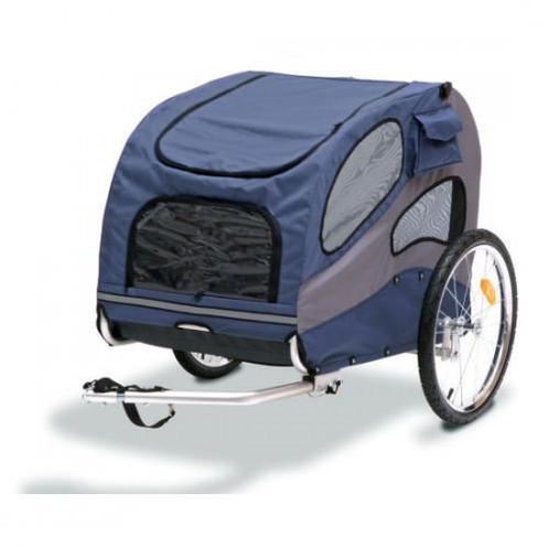 Hondenfietskar Large Blue | Happy Ride, Fietsen en Brommers, Fietsaccessoires | Aanhangers en Karren, Vering, Opvouwbaar, 40 tot 60 kg