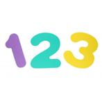 Lifetime Puzzelmat met cijfers - 18-delig - Zacht foam -..., Ophalen of Verzenden, Nieuw