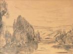 Maximilien Luce (1858-1941) - Paysage à la rivière, Antiek en Kunst, Kunst | Schilderijen | Klassiek