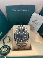 ROLEX DATEJUST 126334 RHODIUM DIAL (2021), Sieraden, Tassen en Uiterlijk, Horloges | Heren, Staal, Polshorloge, Nieuw, Rolex