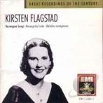 cd - Kirsten Flagstad - Norwegian Songs, Zo goed als nieuw, Verzenden