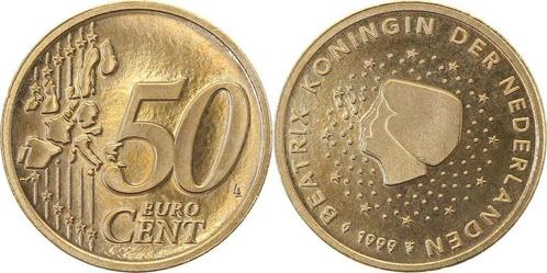 50cent Probe 50 Cent 1999 Nederland 7,6g ohne Riffel gepr..., Postzegels en Munten, Munten | Europa | Niet-Euromunten, Verzenden