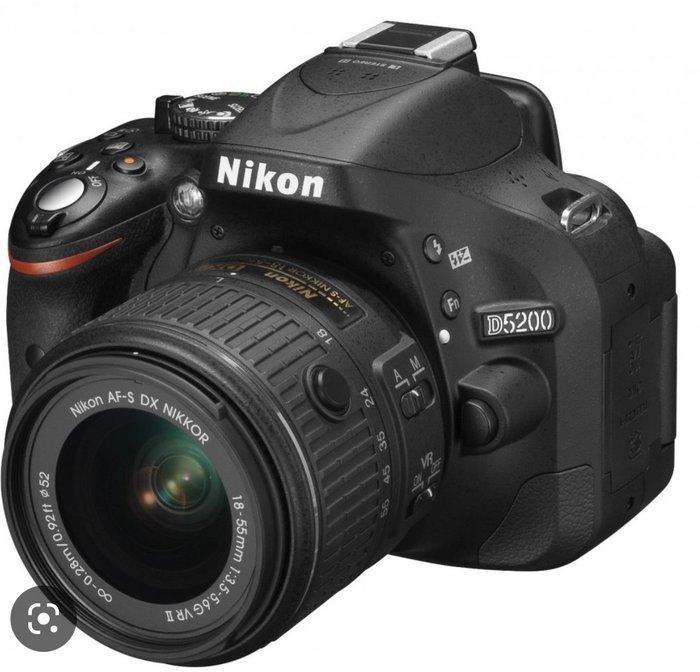 Nikon D5200 AF-P Nikkor 18-55mm#Shuttercount:, Audio, Tv en Foto, Fotocamera's Digitaal