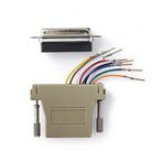 RJ45 adapter - Nedis (D-sub 25-pins naar RJ45), Verzenden, Nieuw
