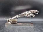 Beeld, Jaguar Car Logo Statue 30cm - 12 cm - Metaal
