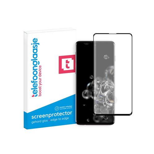 Gehard glas Hoesje voor Samsung Galaxy S20 Ultra Zwart, Telecommunicatie, Mobiele telefoons | Toebehoren en Onderdelen, Bescherming