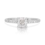 Ring - 14 karaat Witgoud - 1.08ct. tw. Diamant (Natuurlijk), Nieuw