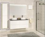 SEPHIA kolomkast 140x30x25 mat-wit, Huis en Inrichting, Badkamer | Badkamermeubels, Verzenden, Nieuw