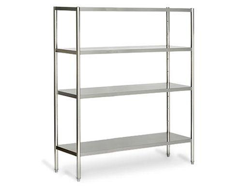 GGM Gastro | RVS opbergrek ECO - 2000x490mm - | ERP205N#ECO, Zakelijke goederen, Horeca | Meubilair en Inrichting, Verzenden
