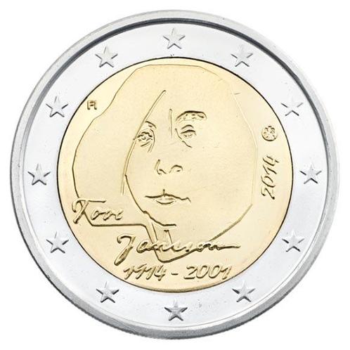 Finland 2 Euro Tove Jansson 2014, Postzegels en Munten, Munten | Europa | Euromunten, Verzenden