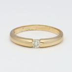 Ring - 14 karaat Geel goud Diamant (Natuurlijk) - Solitair, Nieuw