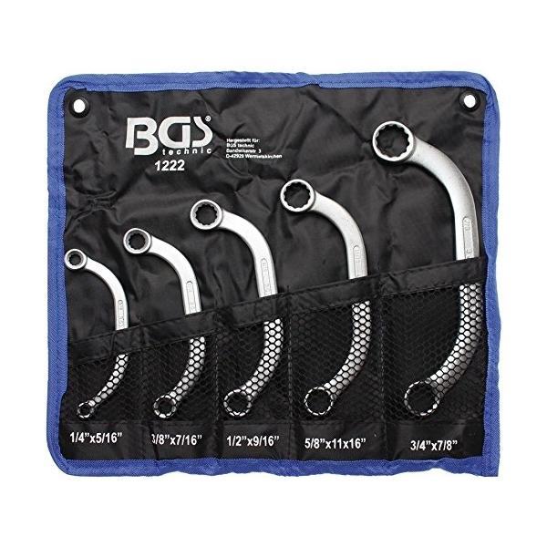 Startmotor sleutelset, Inch maten, 5 delig U vormig, Auto diversen, Autogereedschap, Nieuw, Verzenden