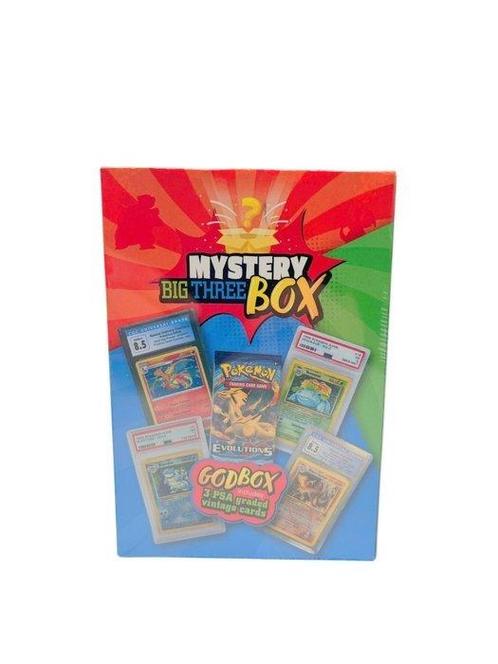 The Pokémon Company Mystery box - Big Three box, Hobby en Vrije tijd, Verzamelkaartspellen | Pokémon