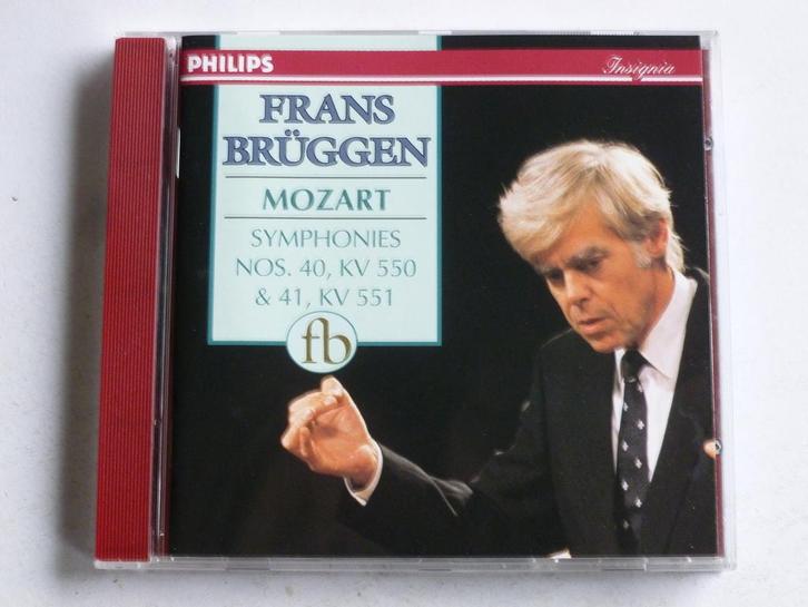 Mozart - Symphonies 40 & 41 / Frans Brüggen, Cd's en Dvd's, Cd's | Klassiek, Zo goed als nieuw, Verzenden