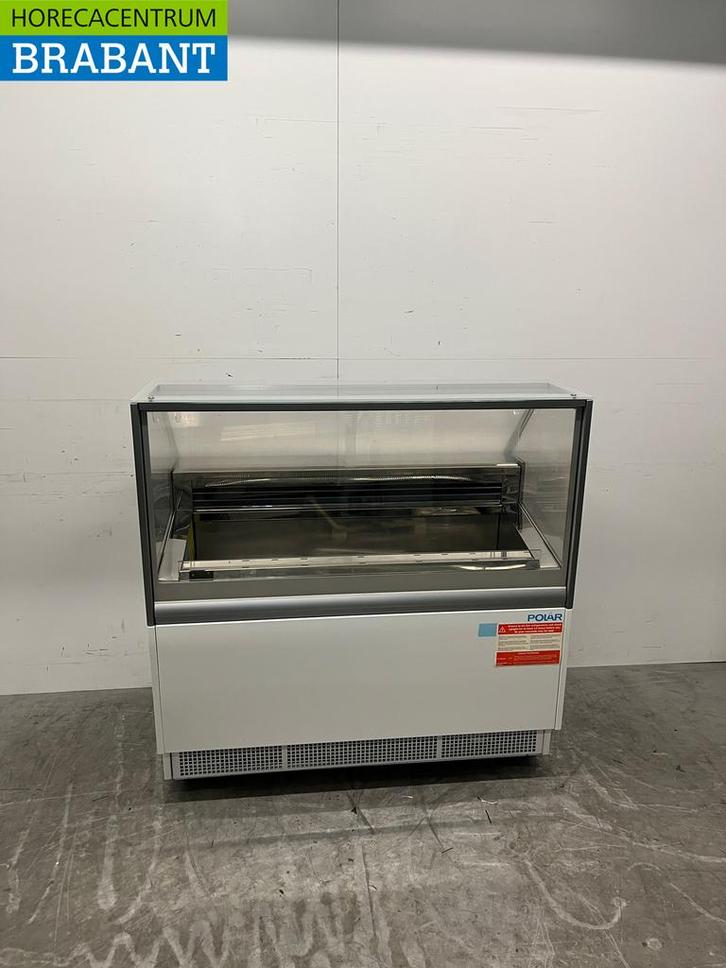 Polar UA058 Schepijsvitrine 6 bakken 230V Horeca, Zakelijke goederen, Horeca | Keukenapparatuur, Nieuw zonder verpakking, Ophalen of Verzenden
