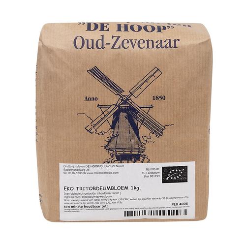 Molen de Hoop EKO Tritordeumbloem 1kg, Hobby en Vrije tijd, Taarten en Cupcakes maken, Nieuw, Verzenden