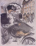 Koets - Litho Kees van Dongen (lijst optie, lithos), Antiek en Kunst, Kunst | Litho's en Zeefdrukken, Verzenden