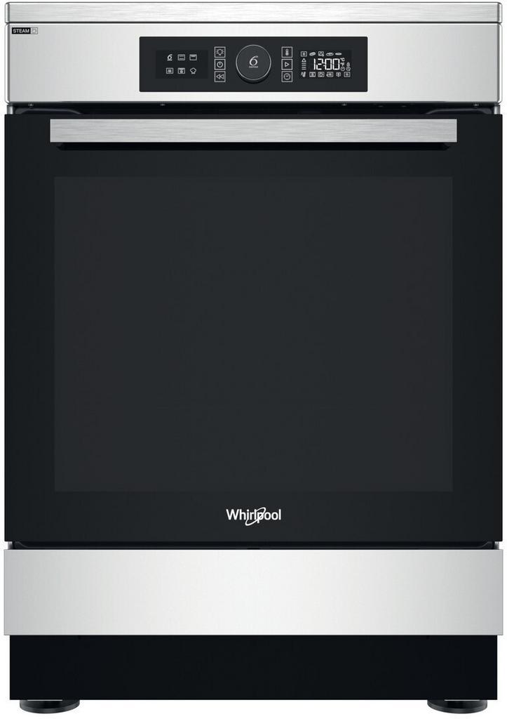 Whirlpool WS68IB8ACX/FR inductie fornuis - rvs, Witgoed en Apparatuur, Fornuizen, 60 cm of meer, Vrijstaand, 4 kookzones, Energieklasse A of zuiniger