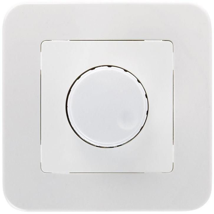 LED Dimmer - 230V - Inbouw Enkel Knop - 1-300W - Wit, Doe-het-zelf en Verbouw, Elektra en Kabels, Nieuw, Ophalen of Verzenden