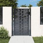Poort 105x130 Antraciet - Retourdeal - 35% Korting!, Met poort, Nieuw, Ophalen of Verzenden, Tuinhek