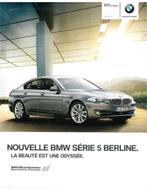 2009 BMW 5 SERIE SEDAN BROCHURE FRANS, Boeken, Auto's | Folders en Tijdschriften, Nieuw, BMW, Author