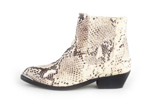 Ann Rocks Enkellaarzen in maat 37 Wit | 10% extra korting, Kleding | Dames, Schoenen, Wit, Zo goed als nieuw, Lage of Enkellaarzen