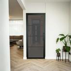 Stalen Binnendeur - 4 Vlaks - Rook glas, Doe-het-zelf en Verbouw, Minder dan 80 cm, Binnendeur, Nieuw, Metaal