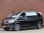 Volkswagen Transporter 2.0 TDI 150PK Lang Dubbel Cabine Trek, Auto's, Bestelauto's, Automaat, Volkswagen, Zwart, Diesel