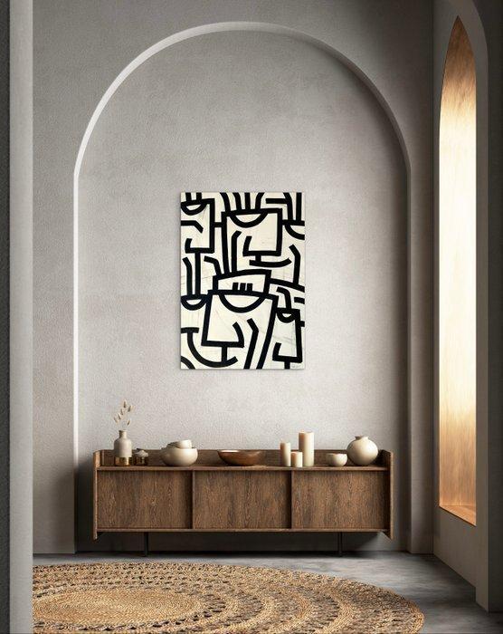 Bamèr - The prankster doctor - (XL), (unique work), Antiek en Kunst, Kunst | Schilderijen | Modern