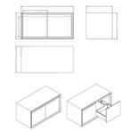 Kast Best Design Horizon Just Solid 80x40x40cm Mat Wit, Ophalen of Verzenden, Nieuw