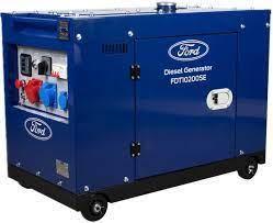 Ford diesel generator 230 / 400 V, 8100 Watt, aggregaat, Doe-het-zelf en Verbouw, Aggregaten, Dieselolie, Nieuw, Elektrisch startend