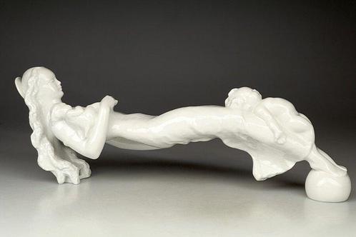 Rosenthal - Daniel Hauenstein - Figuur - Madonna z dziemi -, Antiek en Kunst, Antiek | Glas en Kristal