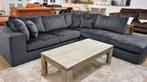 Hoekbank Loenen - hoekbanken - Grijs, Nieuw, 150 cm of meer, Stof, 200 tot 250 cm