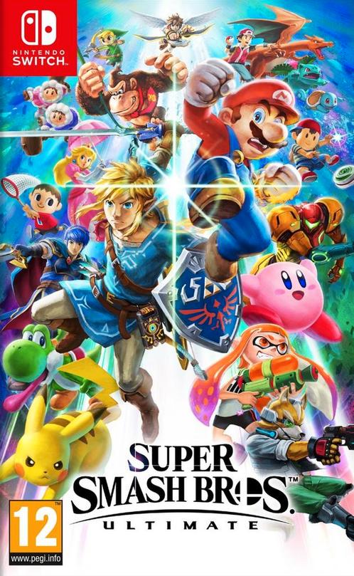 Super Smash Bros. Ultimate-Standaard (NSW) NIEUW, Spelcomputers en Games, Games | Nintendo Switch, Nieuw, Ophalen of Verzenden