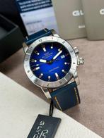 Glycine - Airman Contemporary Worldtimer Blue Date - GL1022, Nieuw