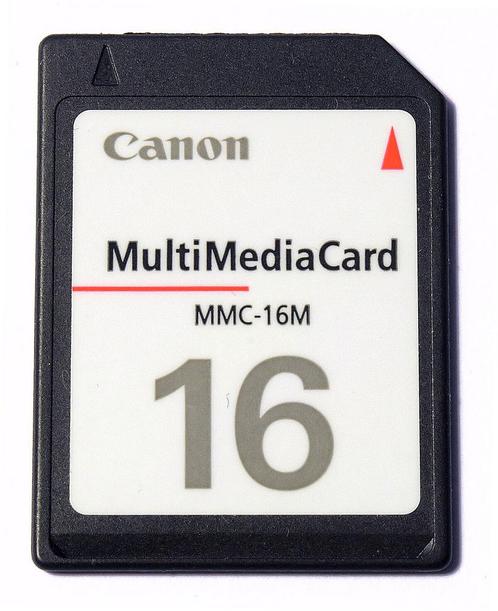 Canon MultiMediaCard MMC-16M 16MB, Audio, Tv en Foto, Fotocamera's Digitaal, Zo goed als nieuw, Verzenden