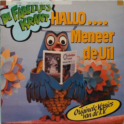 Lp - De Fabeltjeskrant - Hallo... Meneer De Uil, Cd's en Dvd's, Vinyl | Kinderen en Jeugd, Verzenden